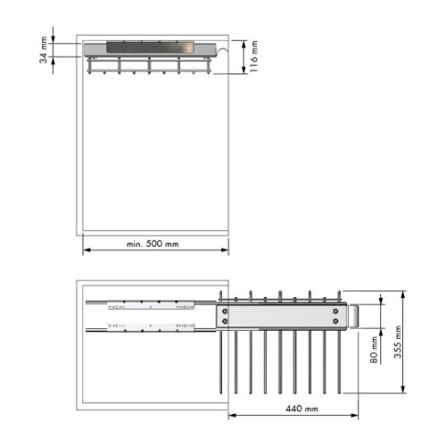 Pantalonero Extraible Plus