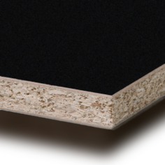 Melamina Negro Supermate