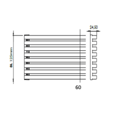 Rejilla Horno Inox 60cm 8 Lamas 2