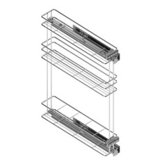 Botellero Guías Laterales Para Modulo de 800