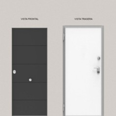 Acorazada de Noir Sable 4R + Lisa Blanca