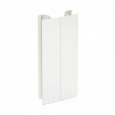 Angulo Flexible Para Zócalo PVC/Blanco Mate