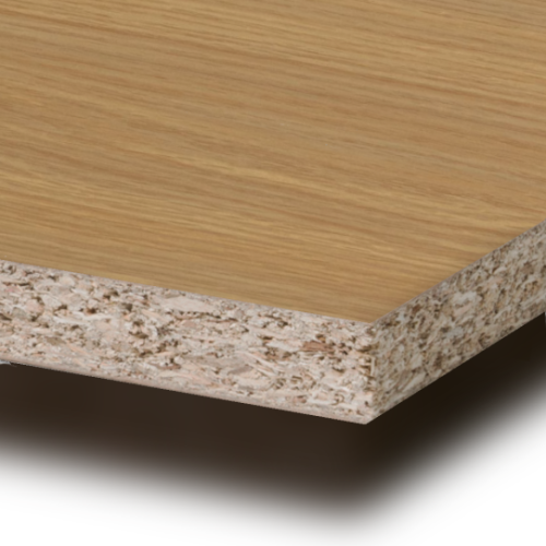 Melamina Roble Listado