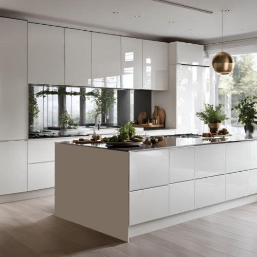 Melamina Luxe Blanco Brillo