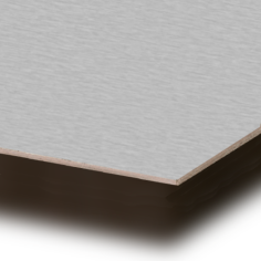 Trasera Aluminio/Blanco Liso 2