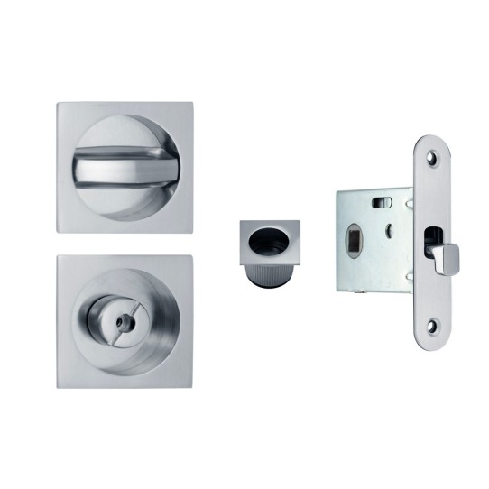 Kit Uñero Cuadrado Níquel Satinado Condena