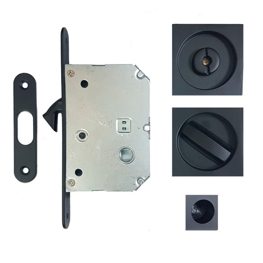 Kit Uñero Cuadrado Negro C/Condena