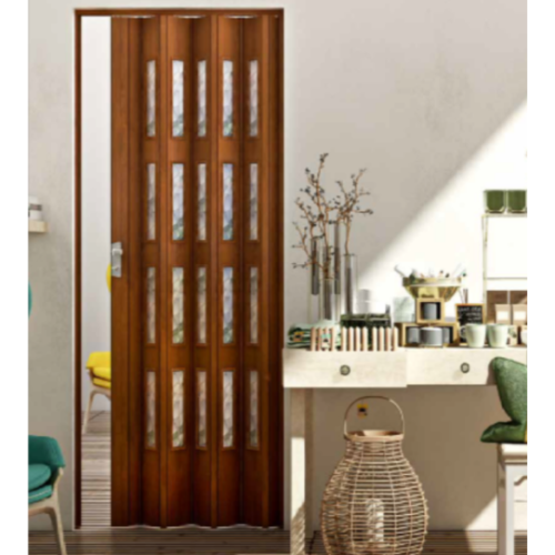 Puerta Plegable PVC 204X85 Cristalera Serie AV