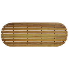 Tarima Para Ducha Ovalada