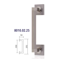 Manillón Níquel Brillo/Satinado Ref. 8010