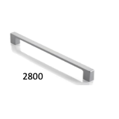 Tirador Rf. 2800 Níquel Satinado (19,5cm)