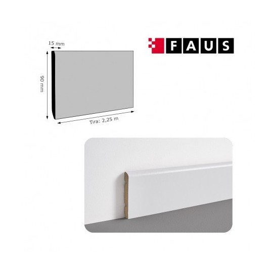 Rodapié Roble Alhambra