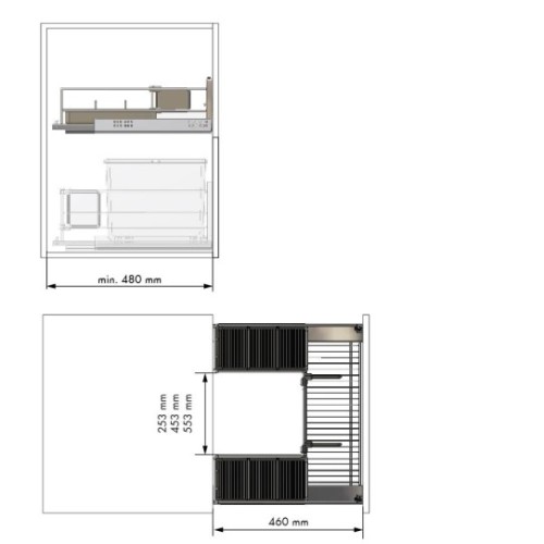 Cesto Bajo Fregadero