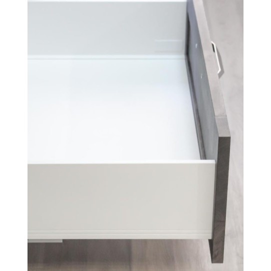 Cajón Blanco Lateral + Guías de 50