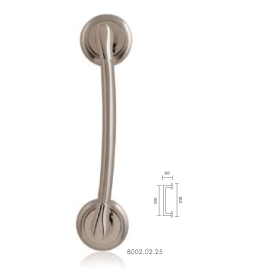 Manillón Níquel Brillo/Satinado Ref. 8002