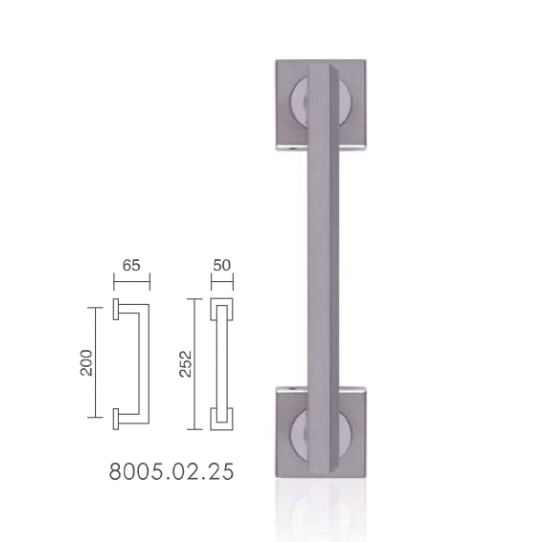 Manillón Níquel Brillo/Satinado Ref. 8005
