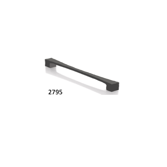 Tirador Rf. 2795 Níquel Gris Oxido Mate (19,5cm)