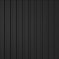 Wall Tec Penta Negro Mate