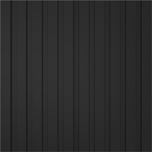 Wall Tec Penta Negro Mate