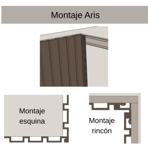 INSTALACION MONTAJE ARIS / MALIBÚ