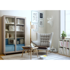 Melamina Gris Sarela Soft III 2