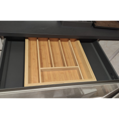 Cubertero Adaptable Madera Bambú 60-90cm 2