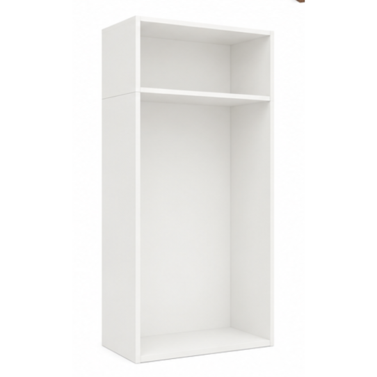 Modulo Armario Blanco en 2 piezas