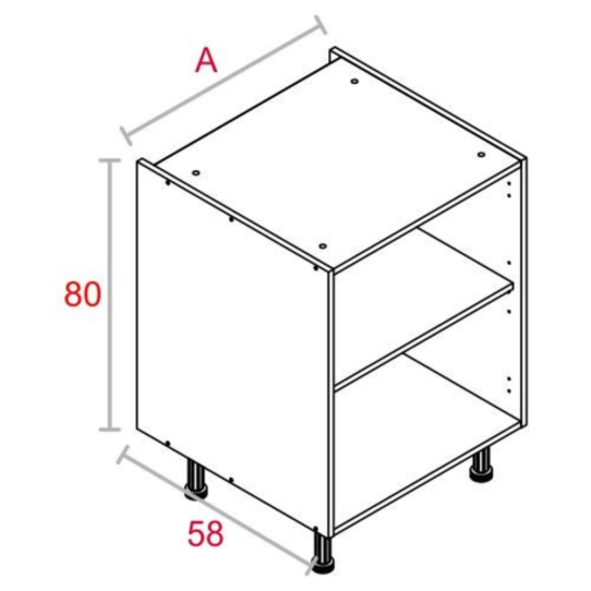 Bajo De 80x58