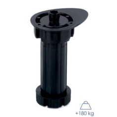 Patas Para Módulos VAL Negra (4 unidades)